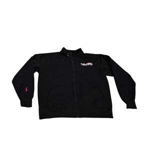 Pelagic Fishing Full Zip Jacket Mens L‎ Black Offshore Gear